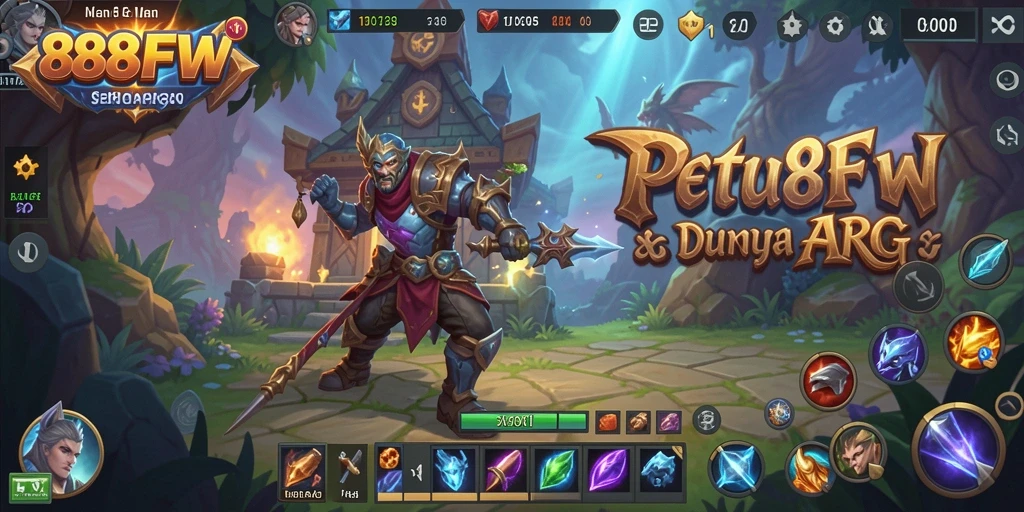 Tampilan gameplay ARPG yang menarik dan penuh aksi.