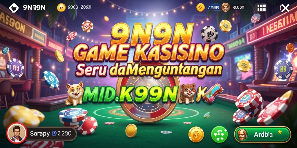 Tampilan gameplay Kasino yang menarik dan mengasyikkan di 9N9N.