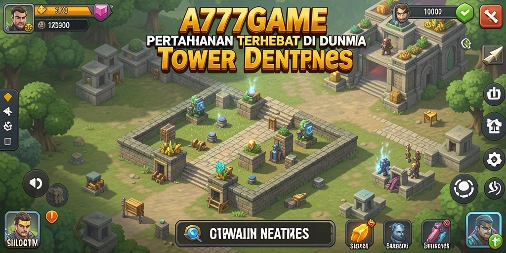 Gameplay menegangkan di A777GAME saat melawan gelombang musuh.
