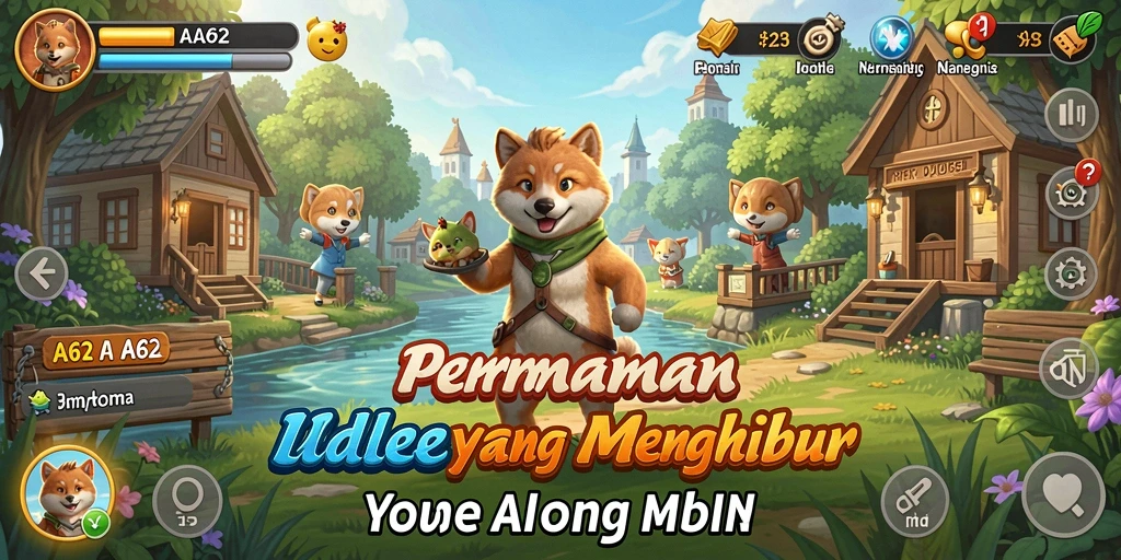 Tampilan gameplay AA62 yang seru dan menghibur.