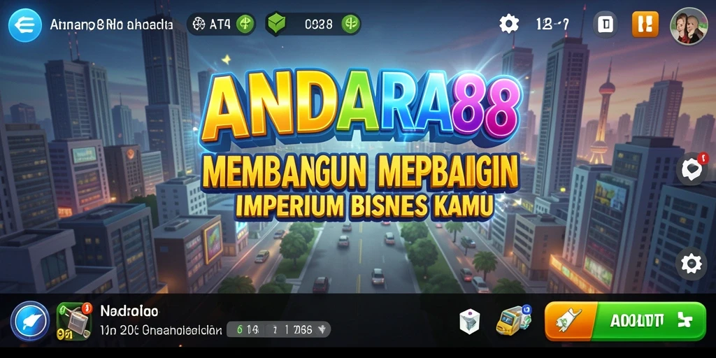 Gameplay seru dalam membangun bisnis di ANDARA88.