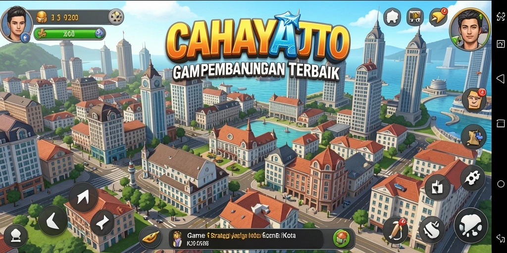 Tampilan gameplay CAHAYATOTO yang menyenangkan dan strategi yang menantang.