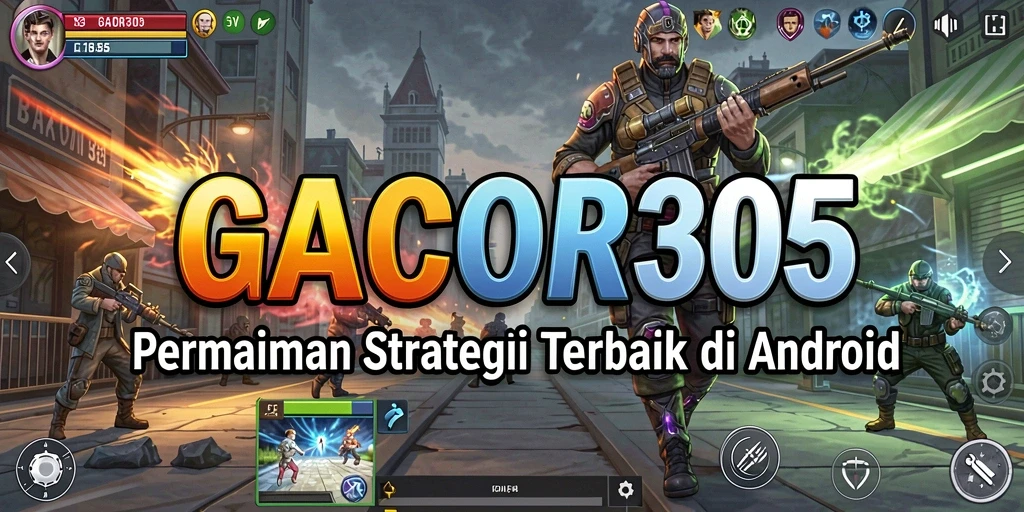 Tampilan gameplay menarik di GACOR305 dengan elemen strategi yang mendalam.