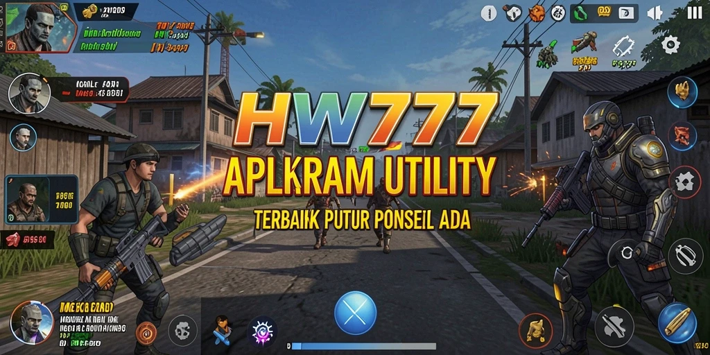 Screenshot HW777 menampilkan antarmuka pengguna yang intuitif dan fitur-fitur utama.