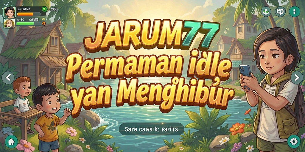 Tampilan gameplay <strong>JARUM77</strong> yang menarik dengan mekanisme Idle.