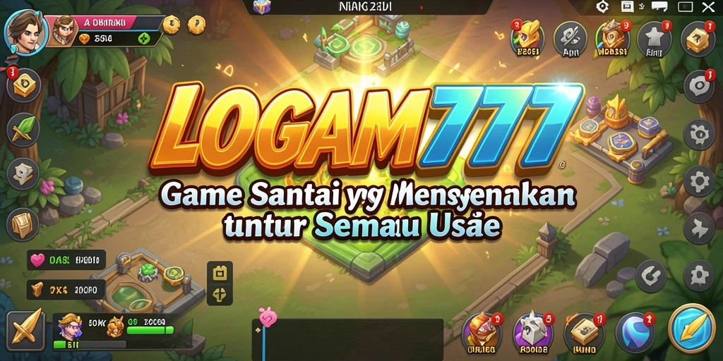 Tampilan gameplay LOGAM777 yang seru dan menarik.