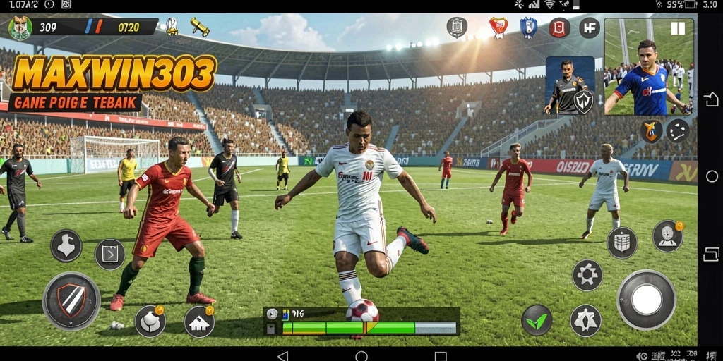 Tampilan gameplay seru dari MAXWIN303 dalam aksinya di lapangan.