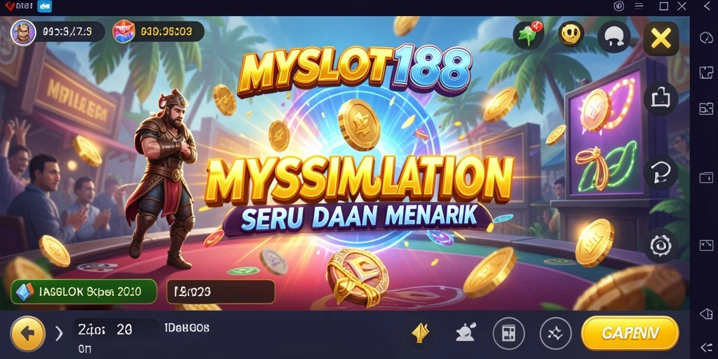 Gameplay MYSLOT188 dengan tema slot yang beragam dan menarik.