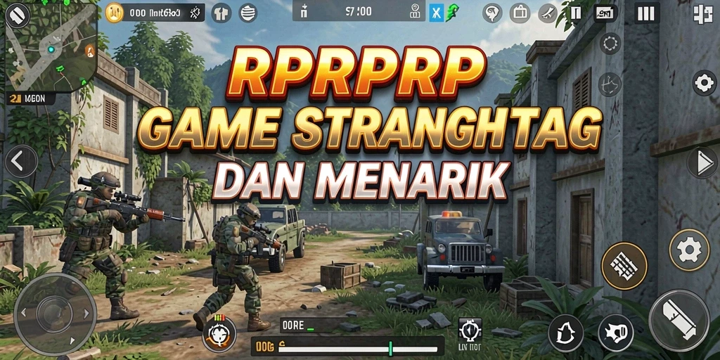Gambaran gameplay yang intens dan strategis dalam RPRPRP.