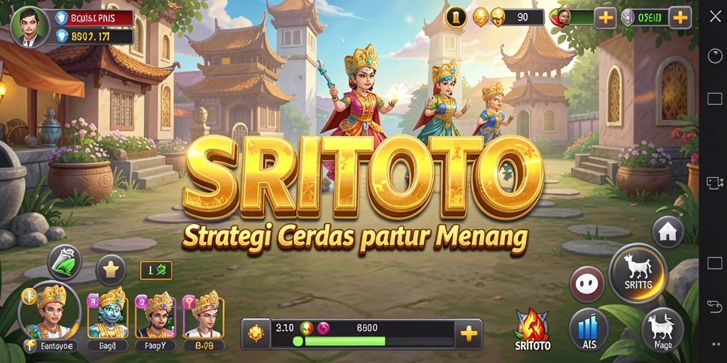 Tampilan menarik gameplay SRITOTO menampilkan pertempuran strategis.