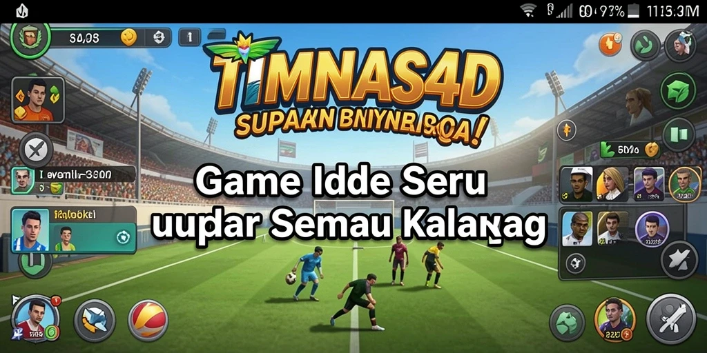 Tampilan gameplay TIMNAS4D yang menarik dan penuh aksi.