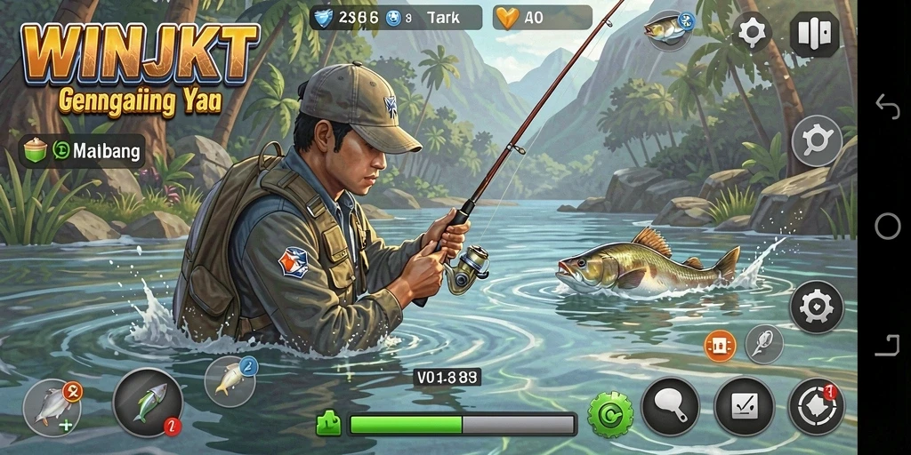 Tangkapan besar di WINJKT, pengalaman memancing yang seru.